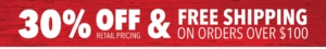 30% OFF Website Banner