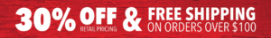 30% OFF Website Banner