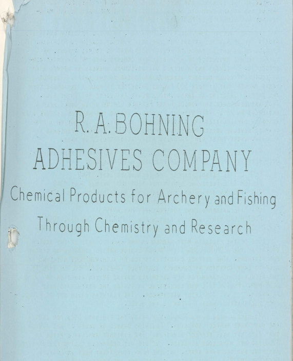 1966 catalog The Bohning Company