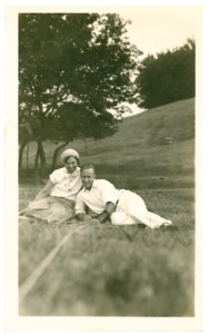 Rollin Bohning & wife? 1940s
