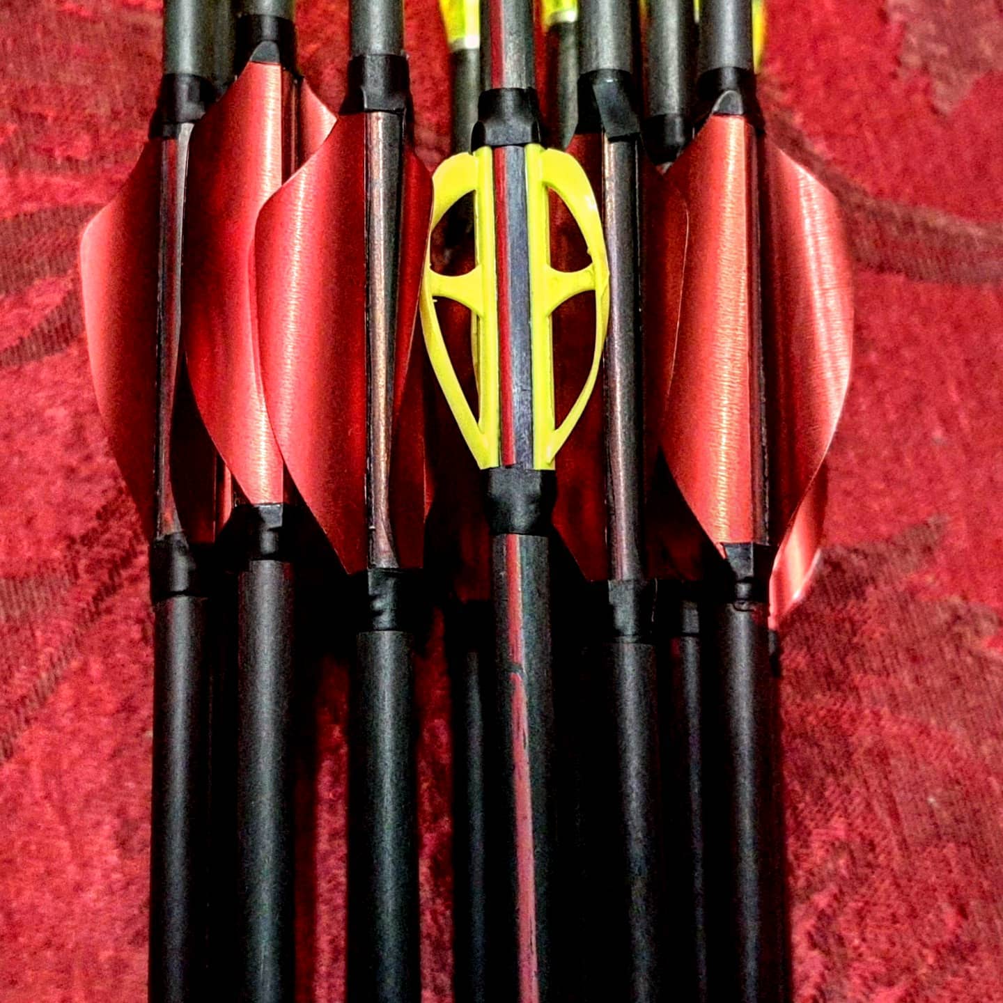 Fletching Olympic Recurve Arrows Spin vs Plastic Bohning Archery
