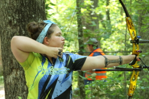 Paige Blackwell tiro con arco recurvo olímpico